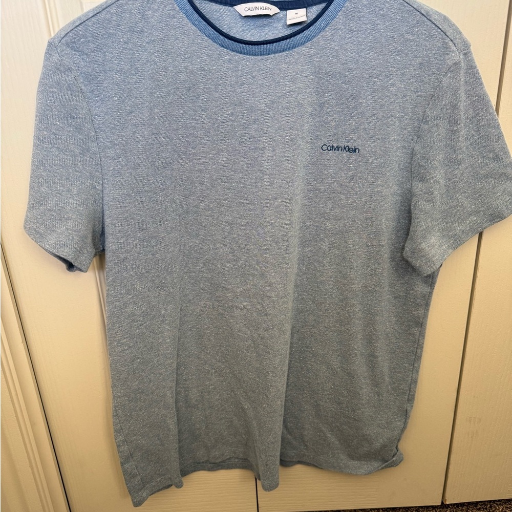 Calvin Klein Men's Blue T-Shirt